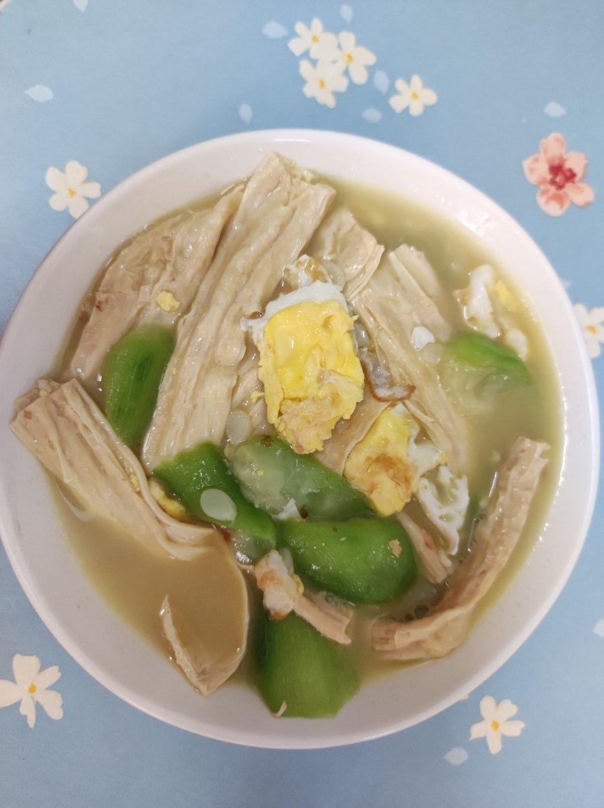 丝瓜鸡蛋汤
