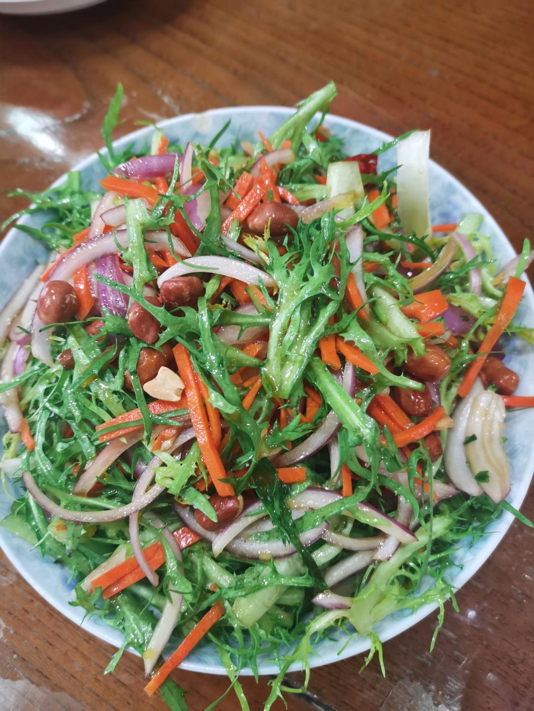 年夜饭必做的一道凉菜凉拌苦菊