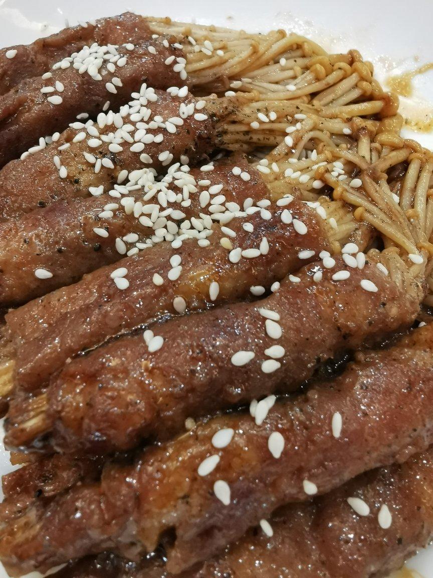 日式金针菇肥牛卷超级下饭