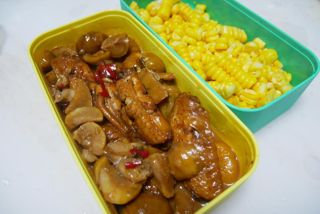 板栗烧鸡翅