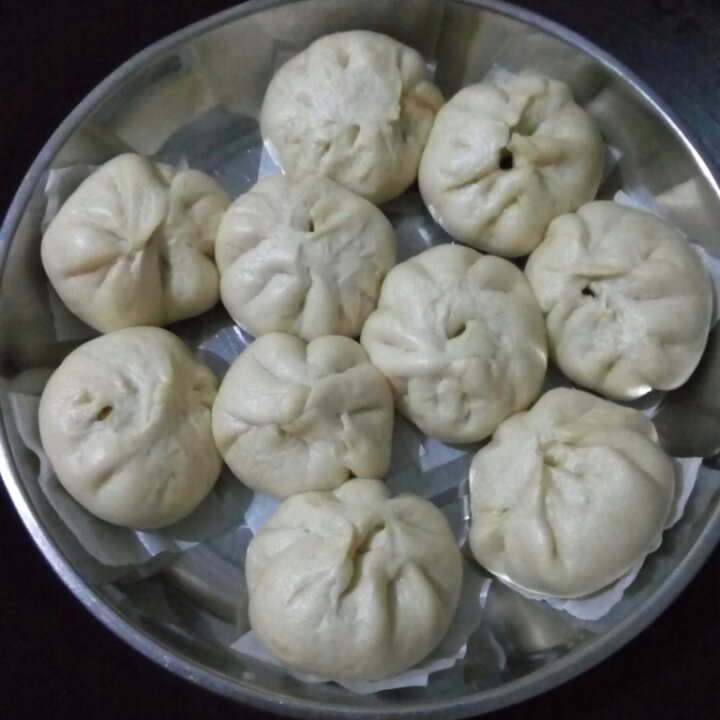 家常蒸包子（新手必学 超详 各式花卷馒头适用）
