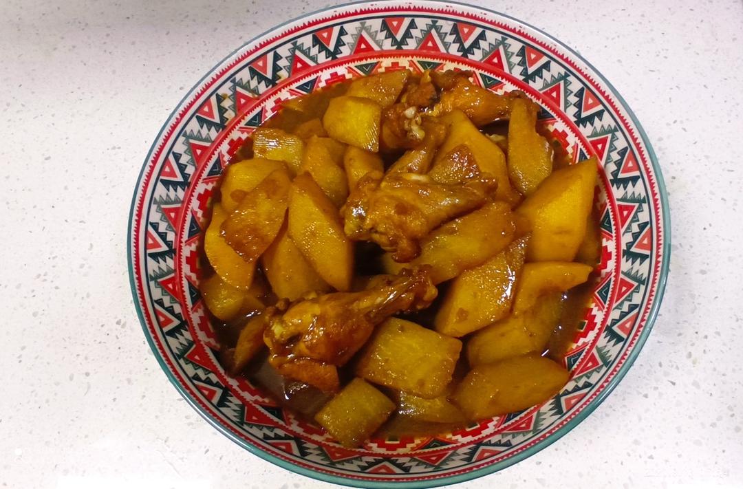 照烧土豆鸡翅根