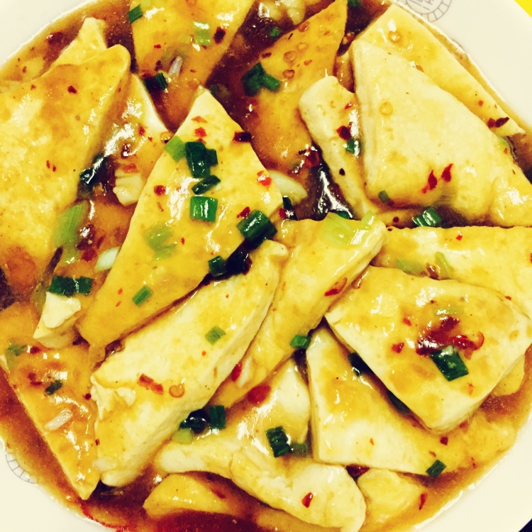 家常煎豆腐