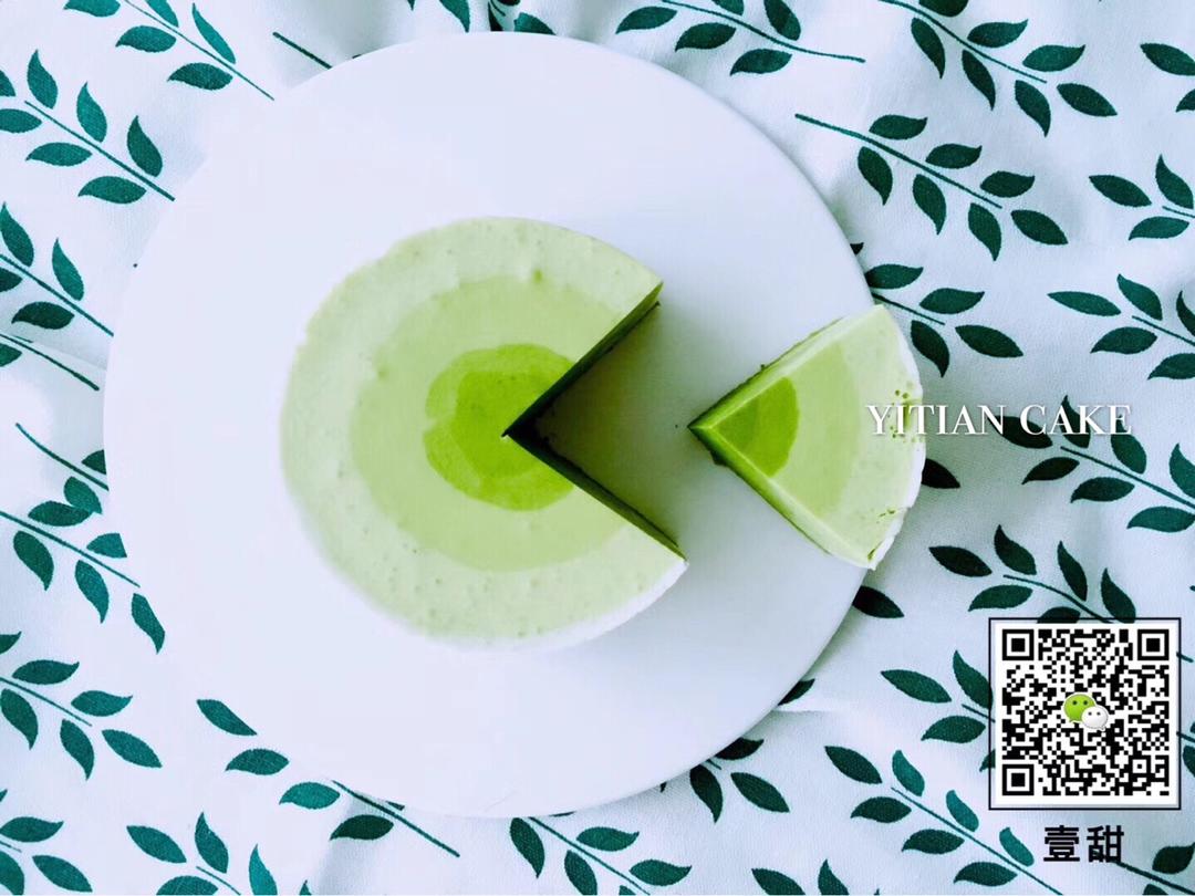 渐变抹茶慕斯蛋糕：我Amanda带着既美又作的抹茶甜点又来了！【曼食慢语】