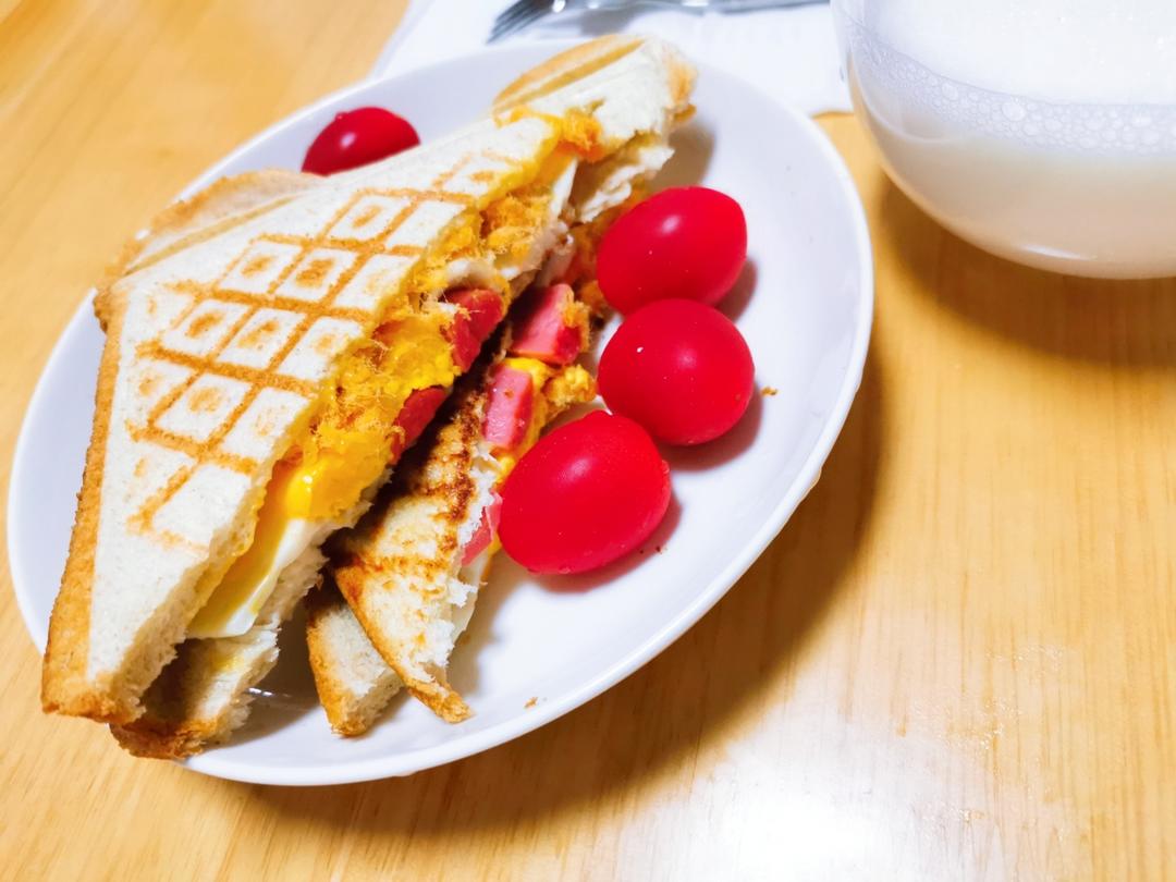 纯奶手撕吐司的做法 步骤1