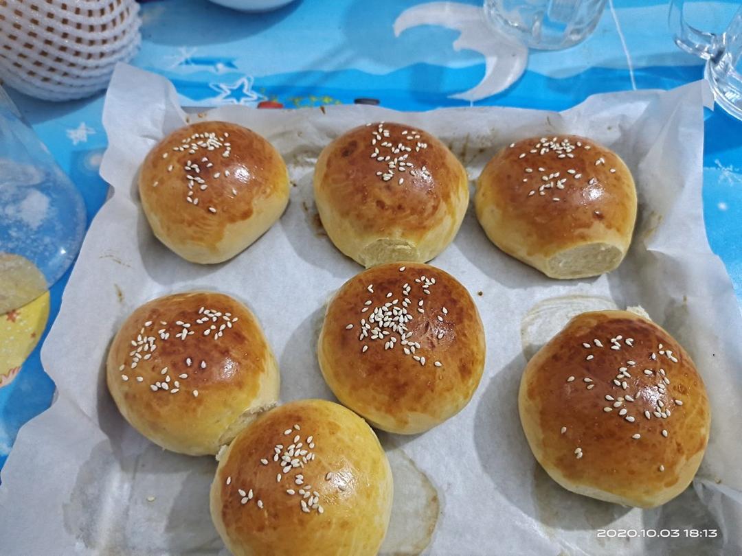 奶黄小餐包-一次发酵超好吃（附快手奶黄馅制作方法）