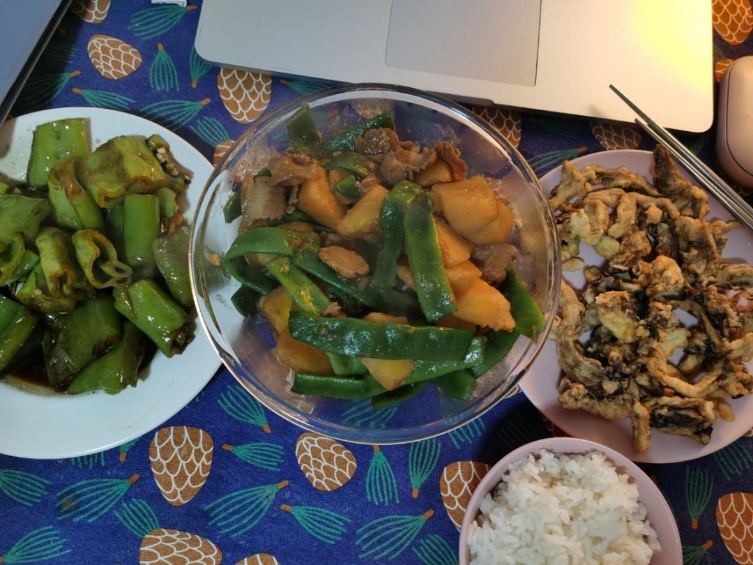 酥脆炸平菇