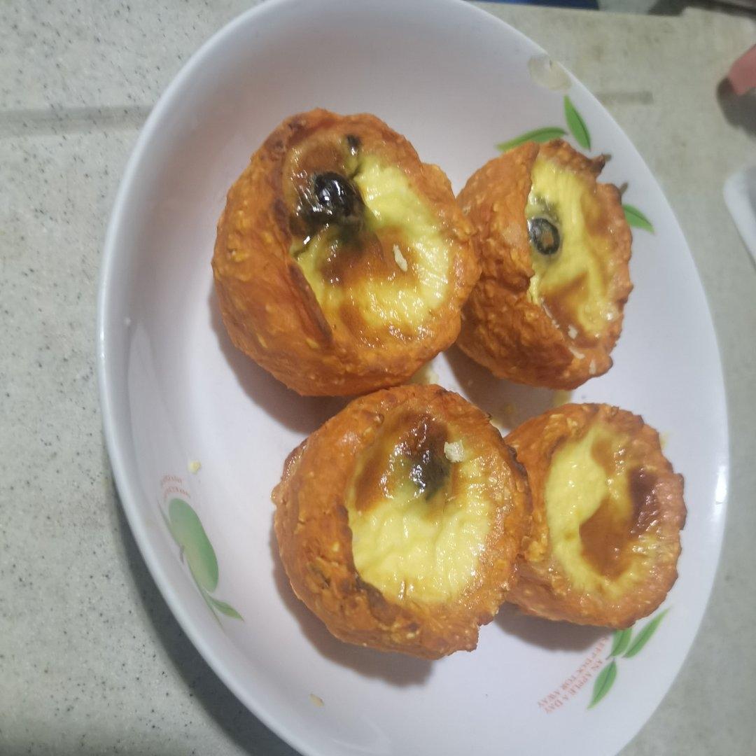 红薯燕麦挞