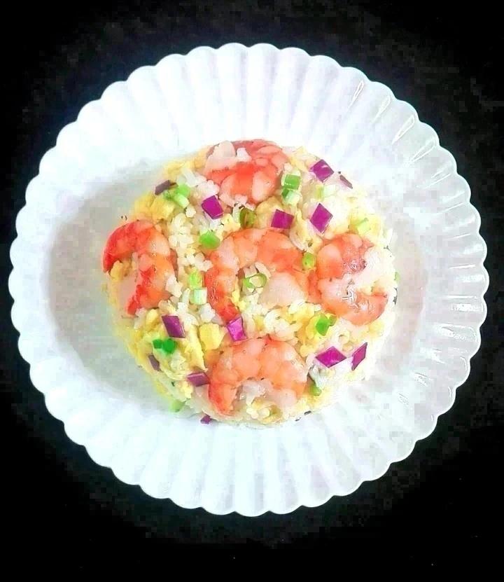 虾儿蛋炒饭