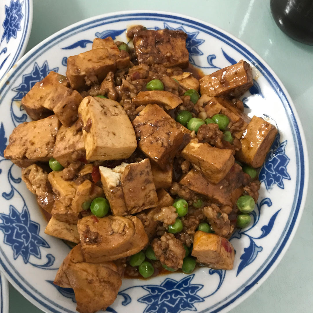 红烧肉沫豆腐