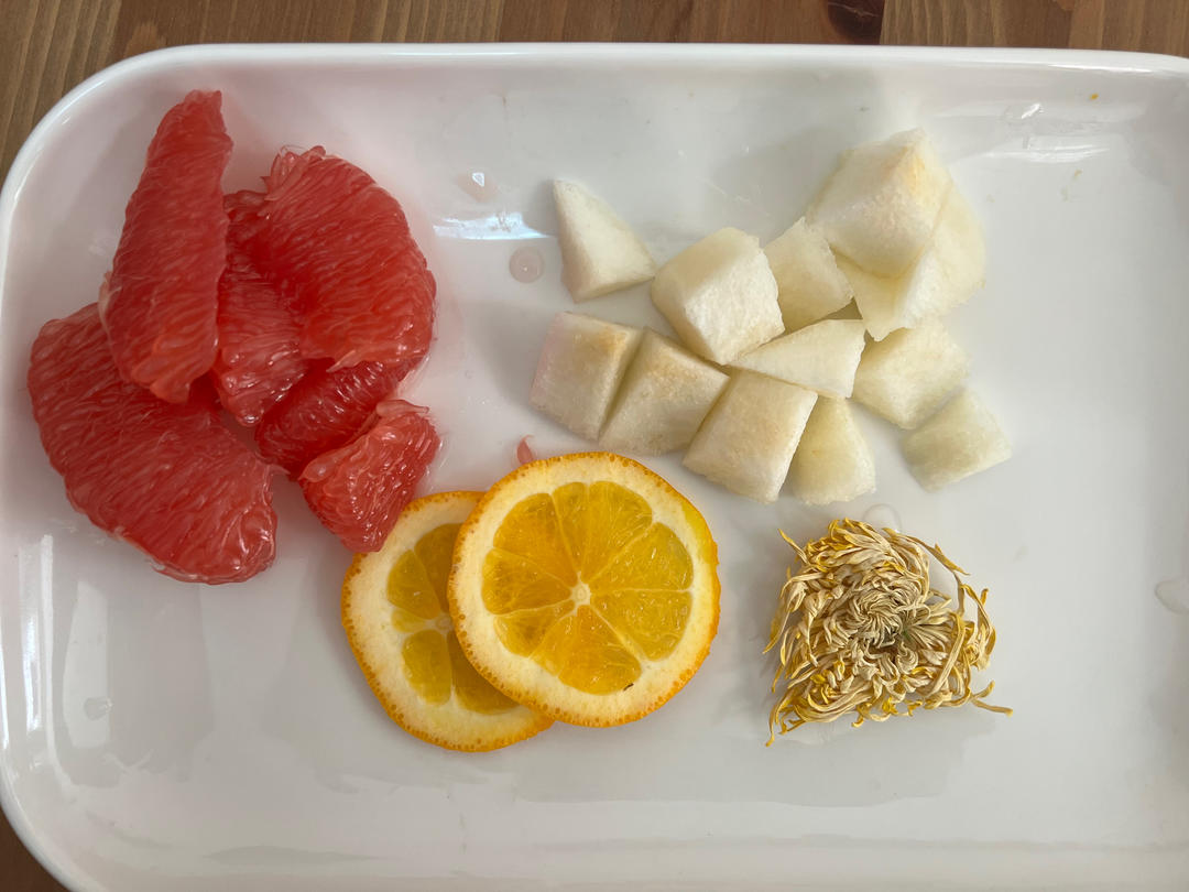清润降火水果茶【3月北鼎养生壶食谱】