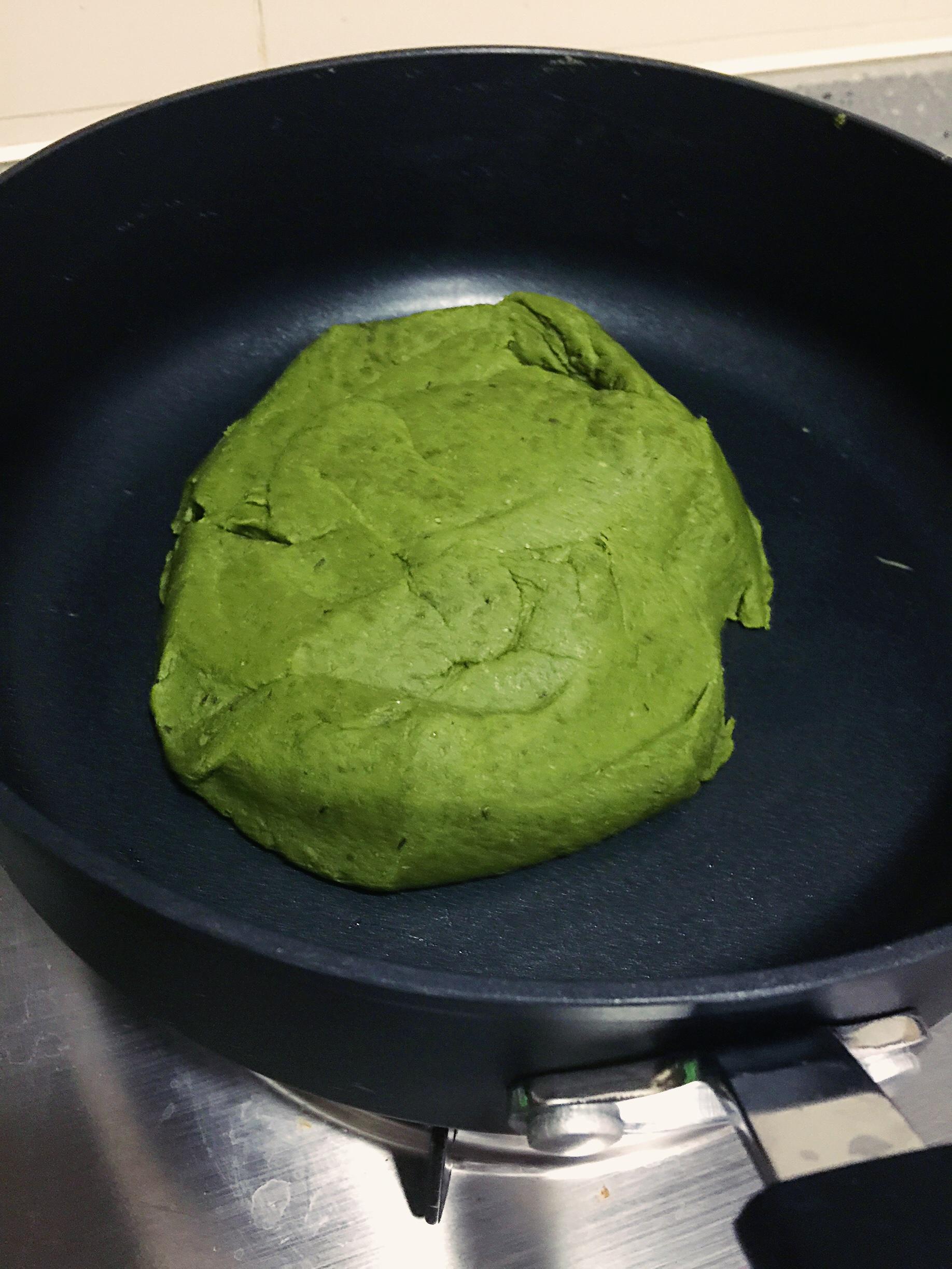 抹茶绿豆糕的做法 步骤6
