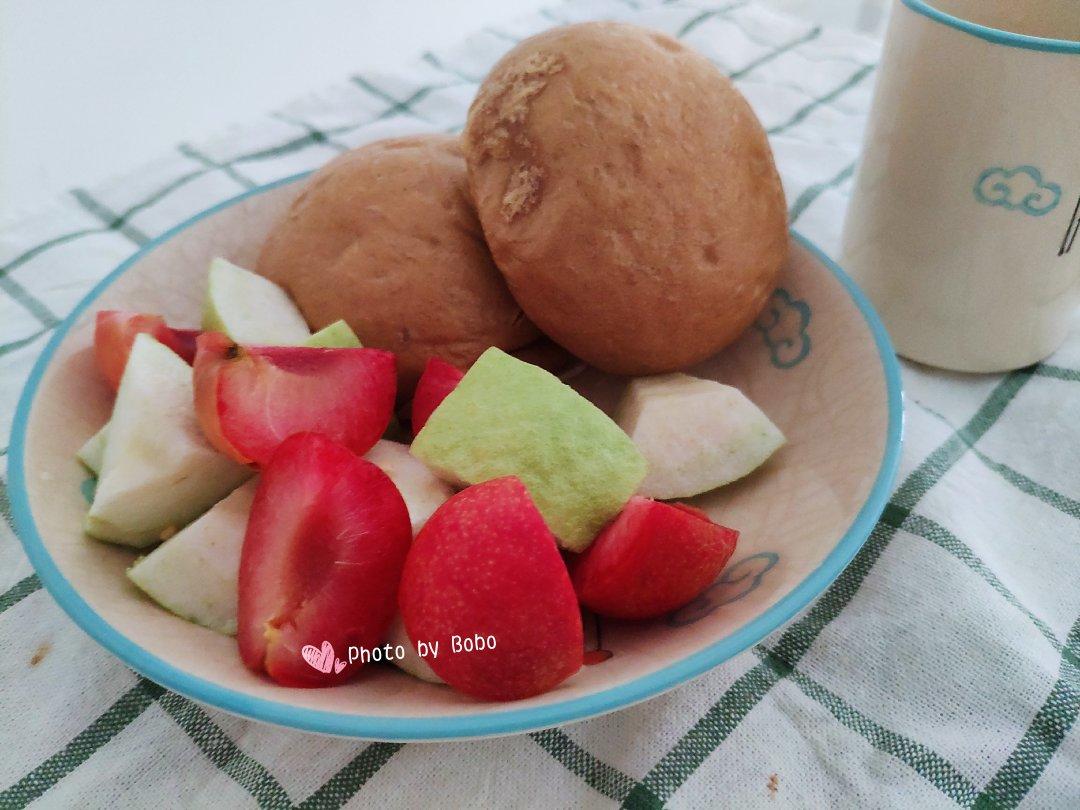 有着面包口感的红糖馒头（一次发酵）