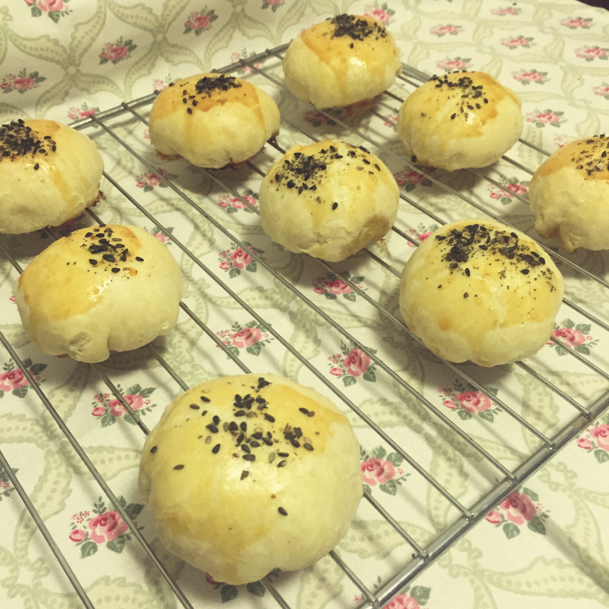 泳式鲜肉榨菜月饼