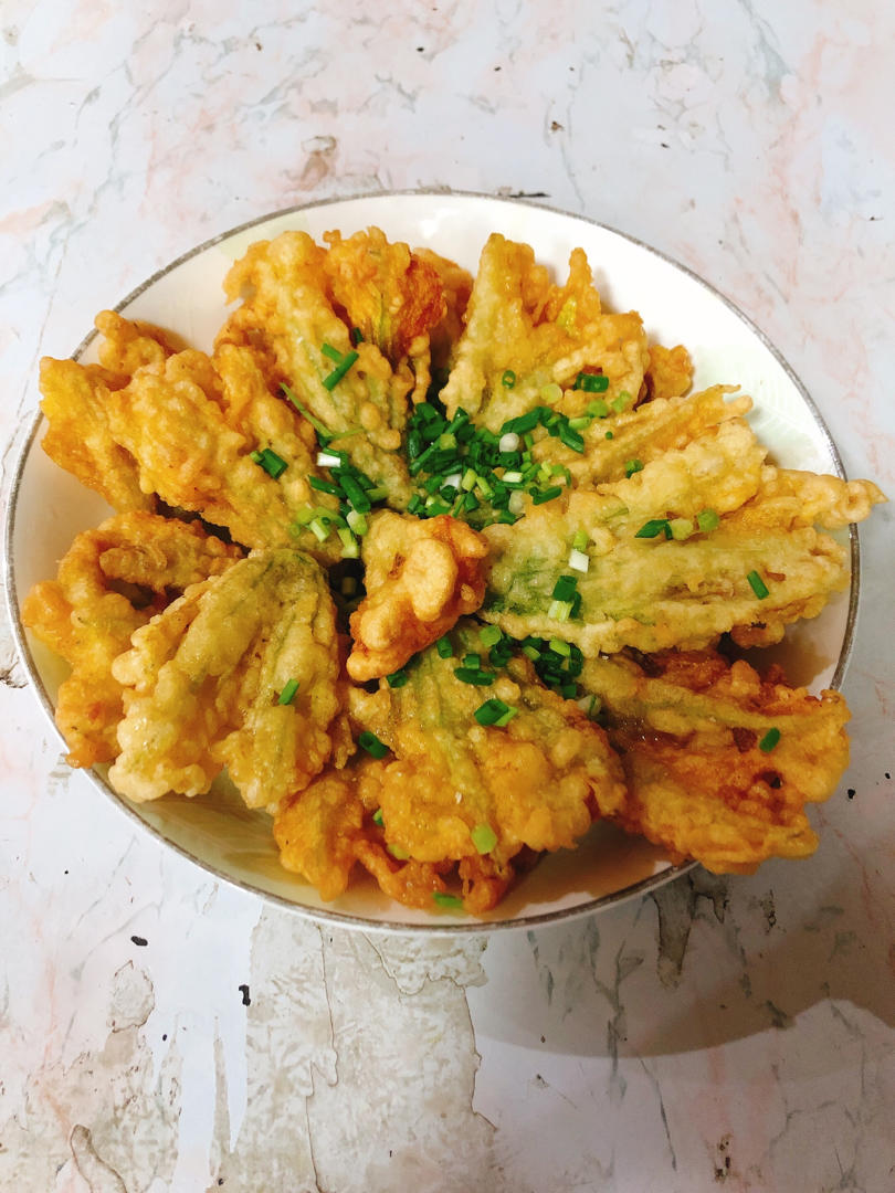 炸南瓜花的全部作品