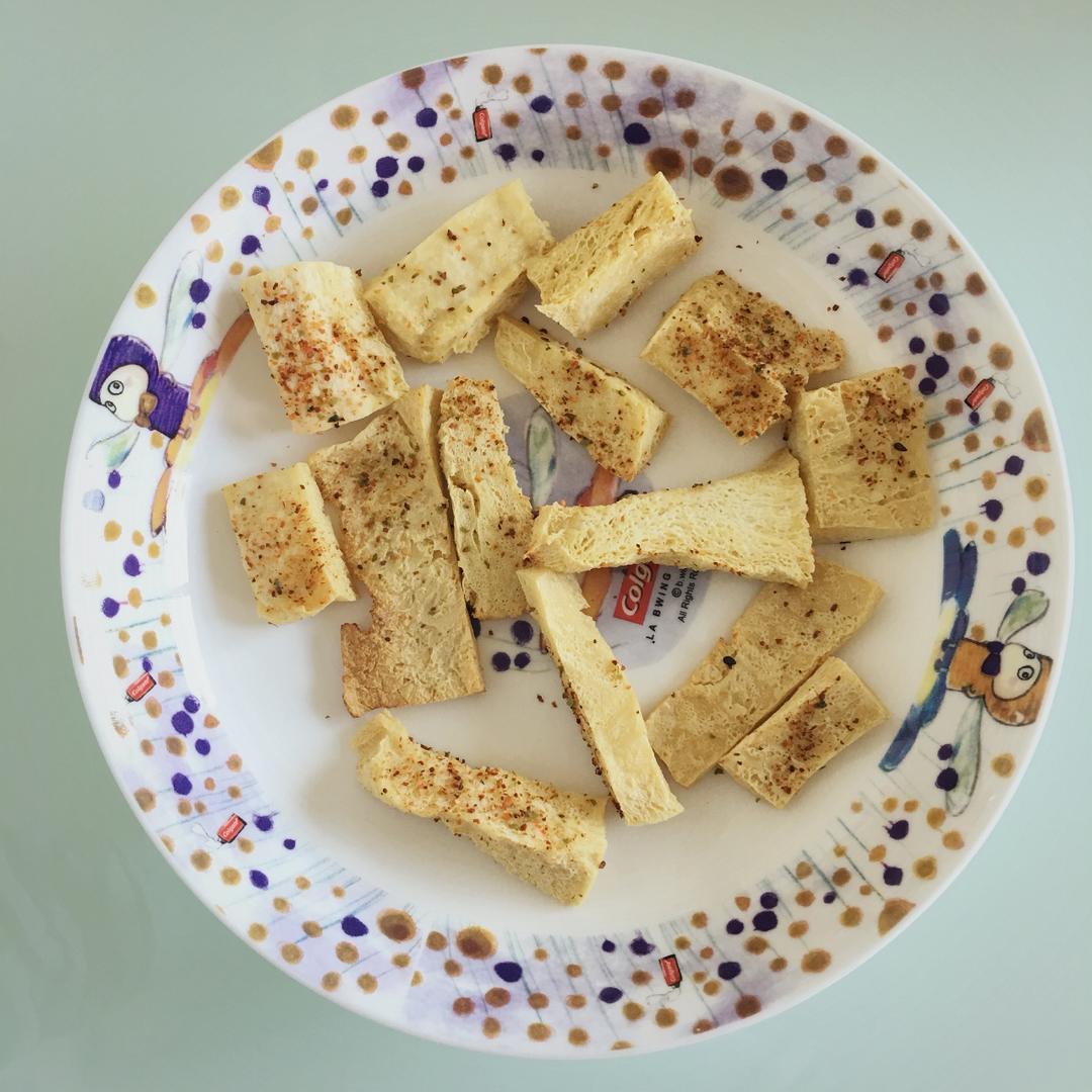 烤冻豆腐（超级适合减脂增肌的人啊）