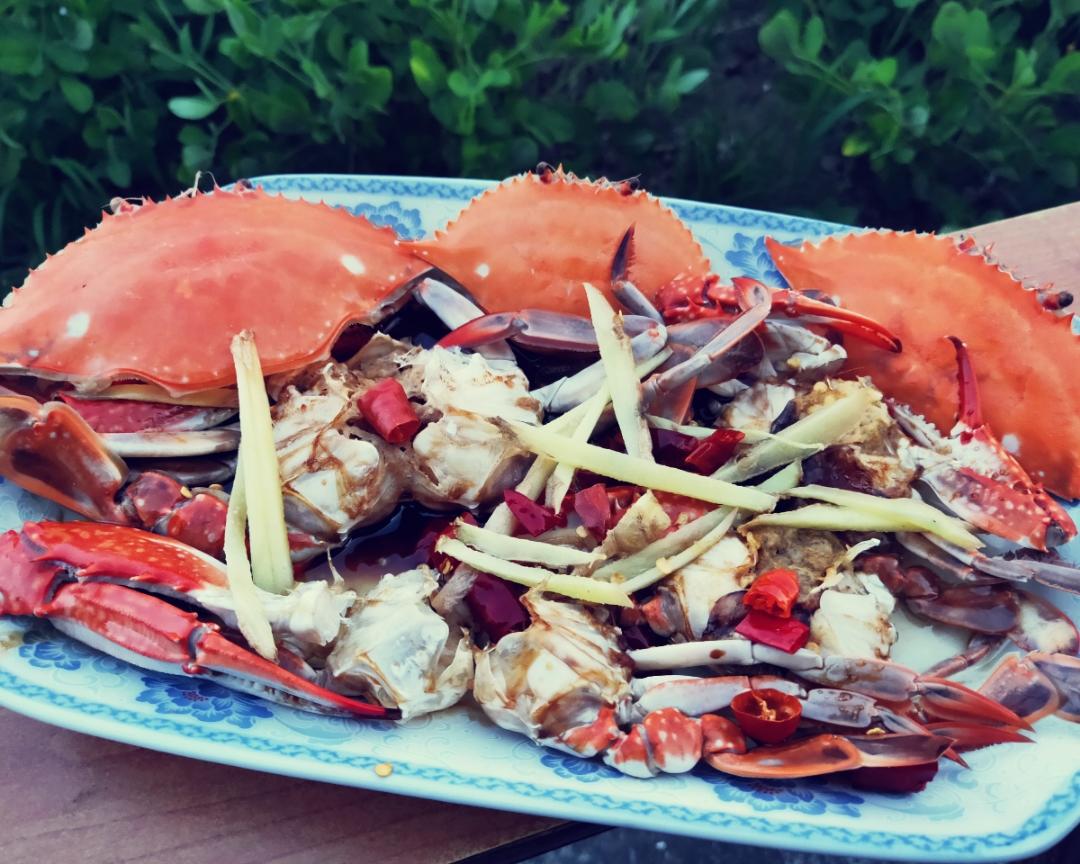 美味的蒸梭子蟹的做法