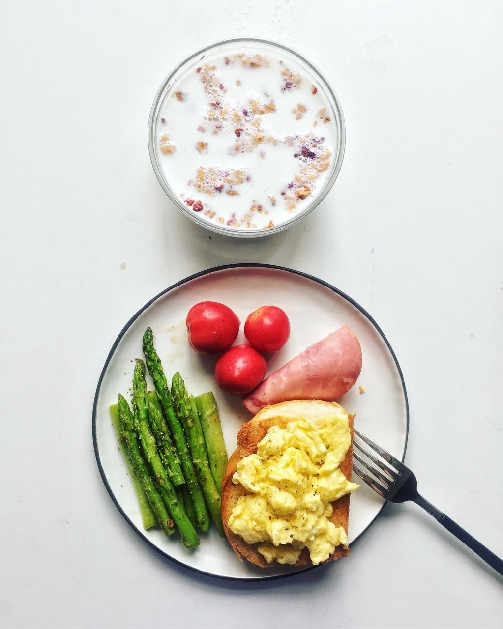 橄榄油黑椒芦笋