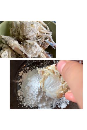 红烧梭子蟹的做法 步骤2