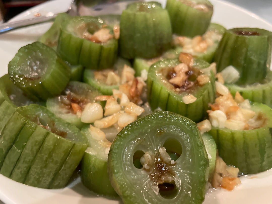 蒜蓉蒸丝瓜
