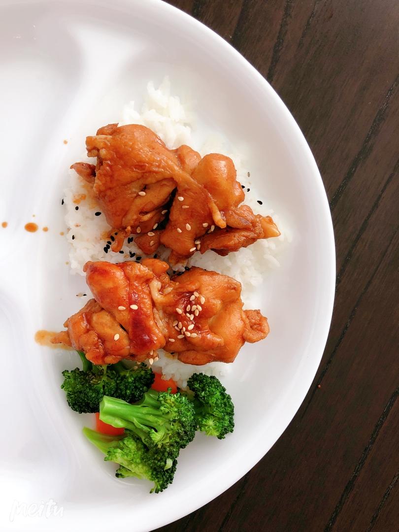 哇❗️比外卖好吃百倍的照烧鸡腿饭🔥一学就会