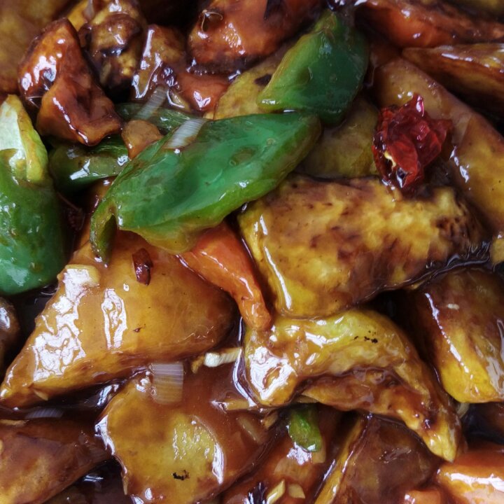 红烧茄子土豆