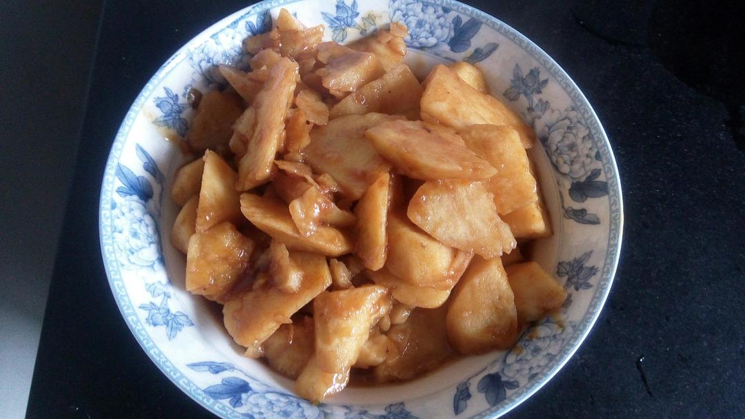 酱汁淮山的做法