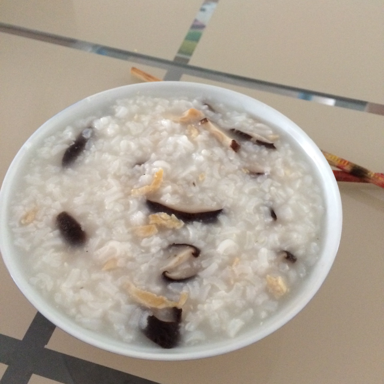 香菇鸡肉粥