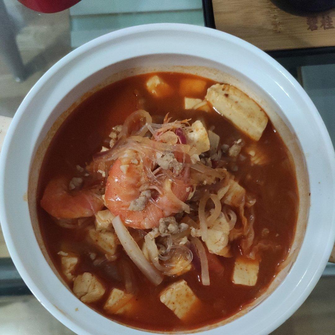 韩式泡菜豆腐汤