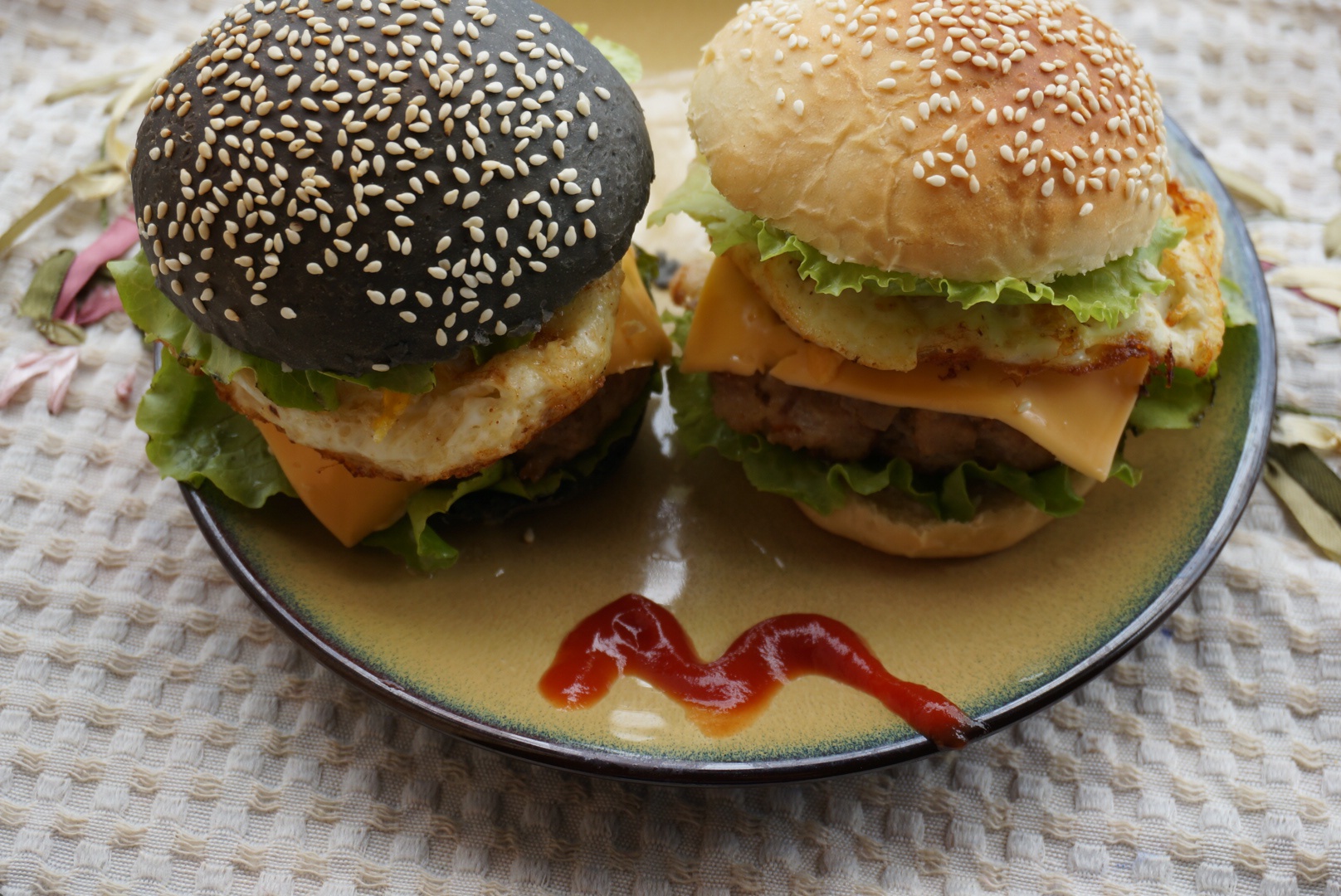 干干净净最美做的日式汉堡排