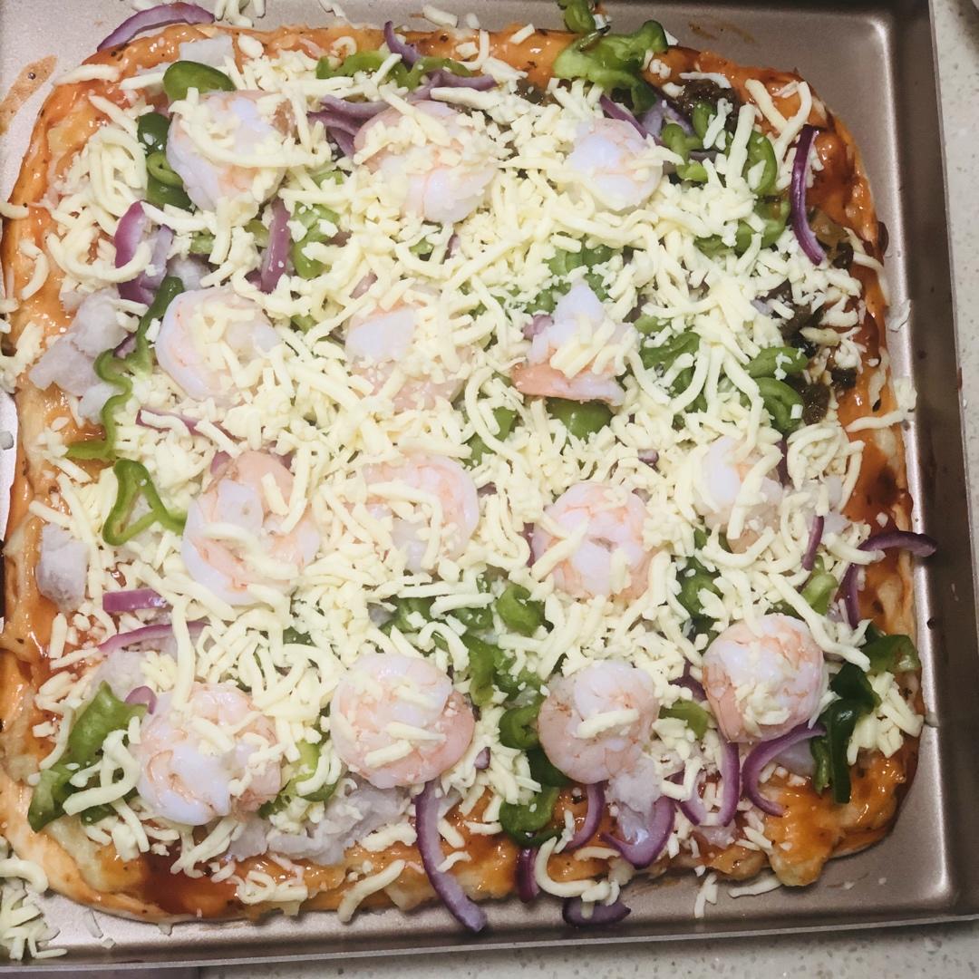 土豆泥薄底披萨