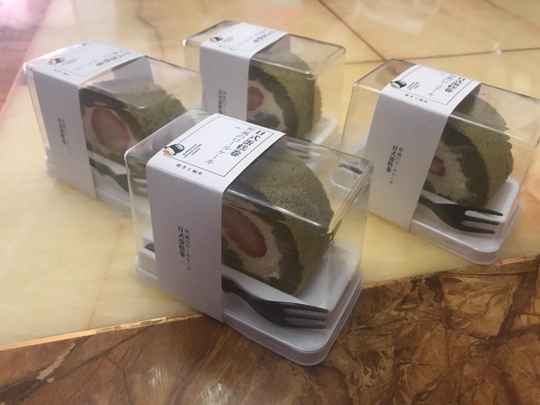 日式抹茶蛋糕卷