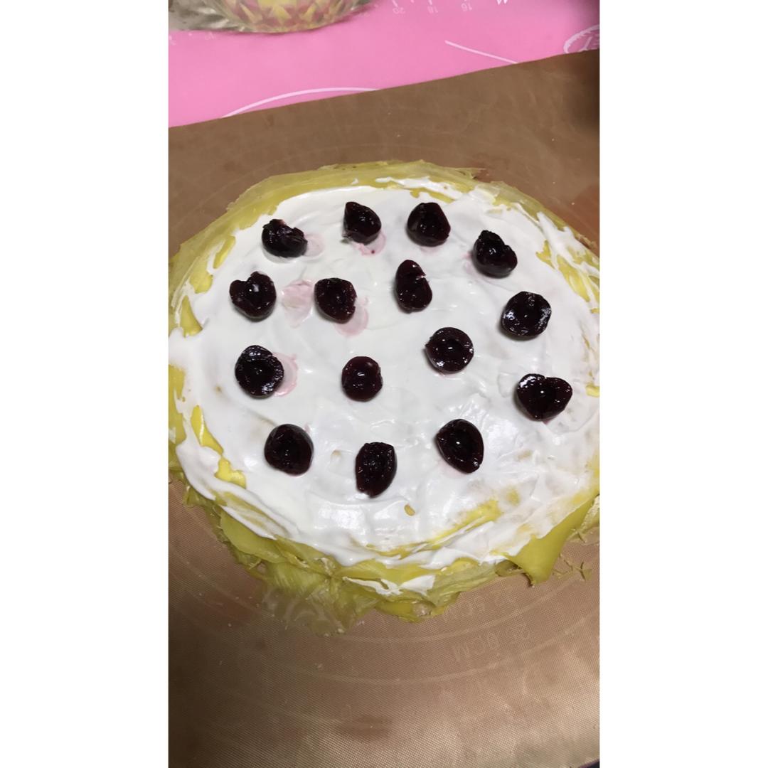 waitingforu做的低脂千层(可丽饼皮)做法