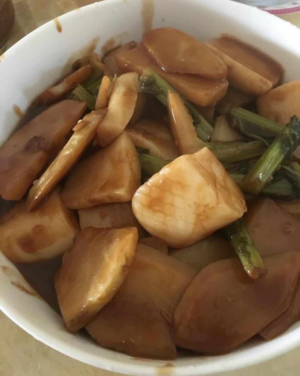 connie-39做的大头菜烤年糕