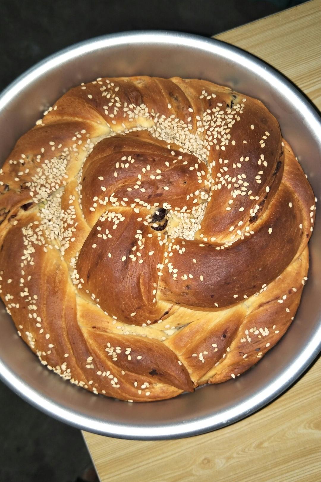 入门级不用揉出膜的手撕紫薯面包无黄油版