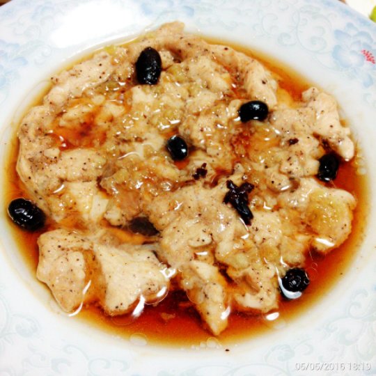 蒜蓉蒸鸡胸（鸡腿）