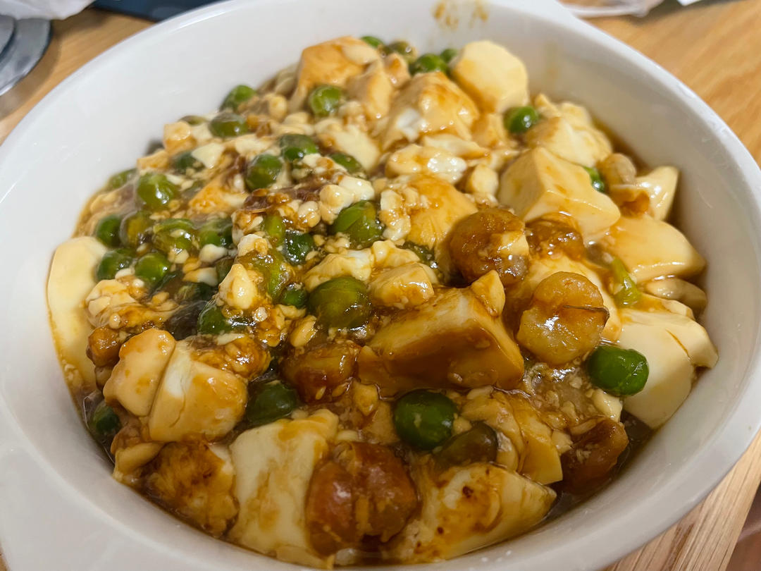 虾仁豆腐🍤
