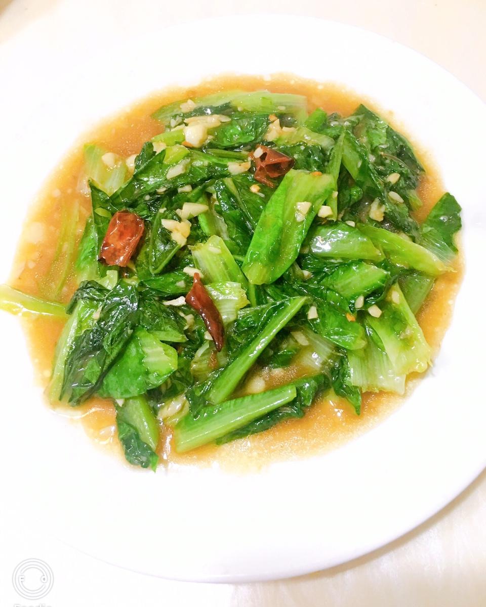 蒜蓉油麦菜（蚝油）