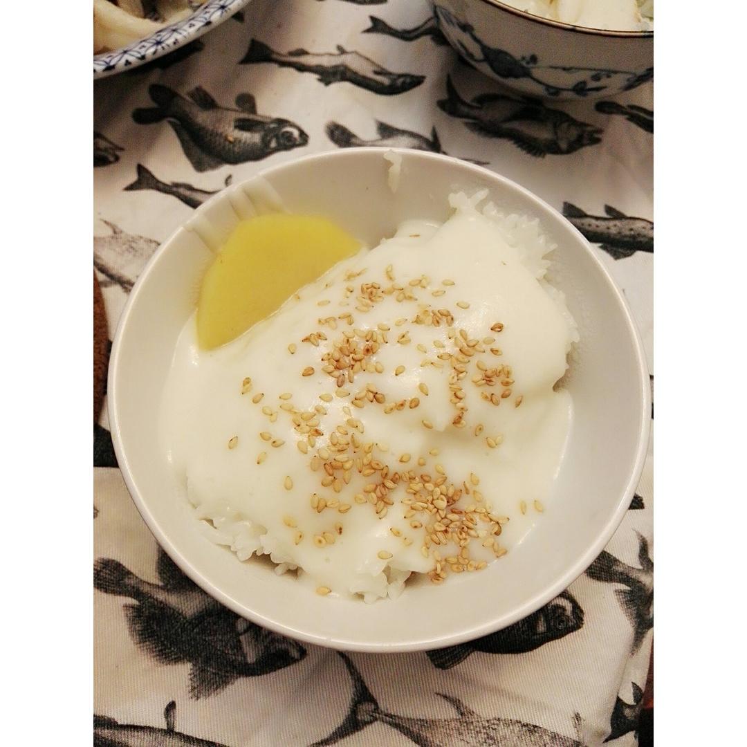 山药泥拌饭