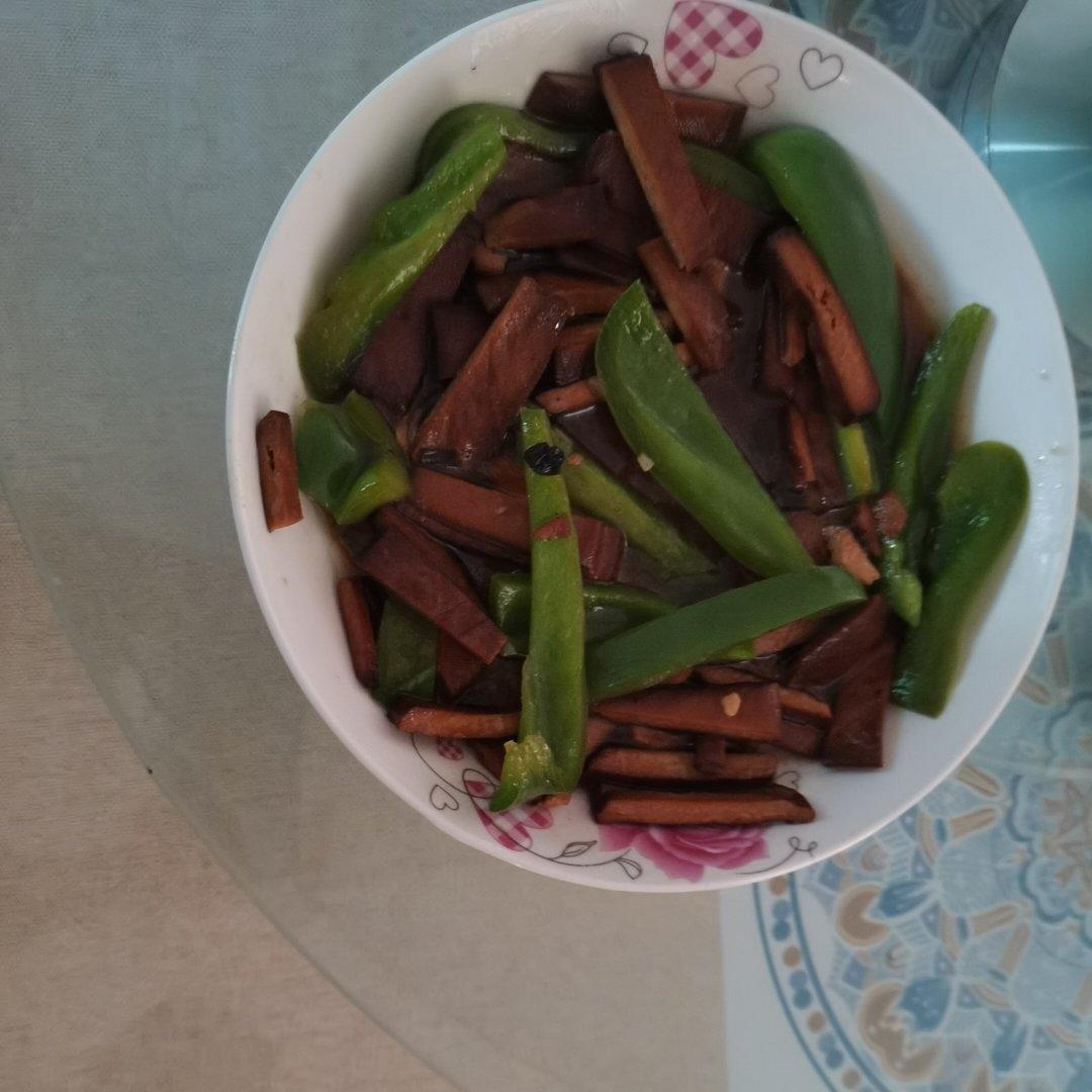 豆干炒青椒