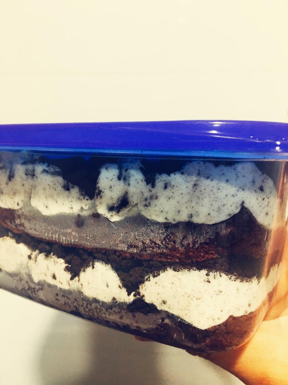 好吃到流泪的奥利奥咸奶油盒子蛋糕