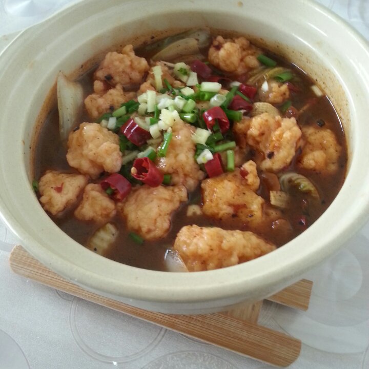 【自制水煮虾滑】