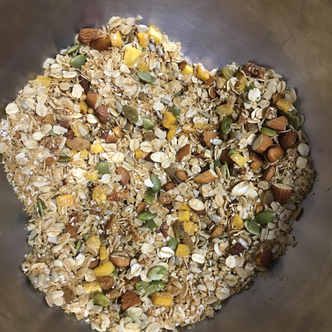 什锦granola烤燕麦片丨健康·零食