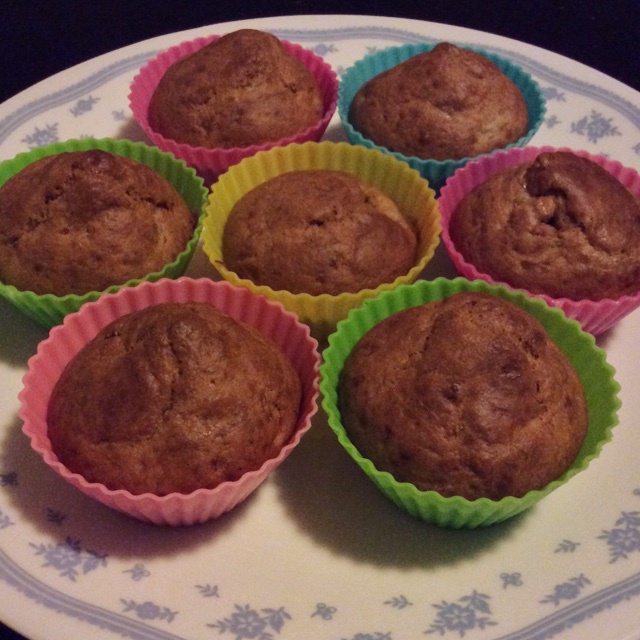 快手香蕉纸杯蛋糕