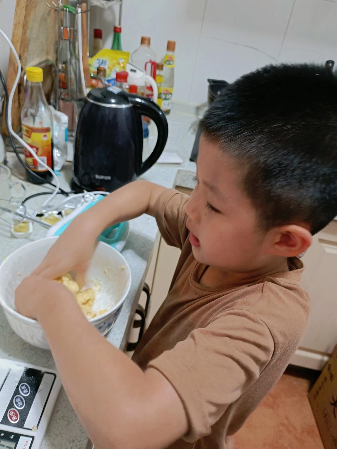 最简单又好吃的曲奇-酥酥无糖宝宝吃