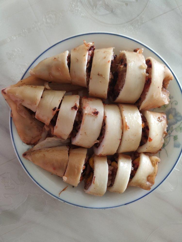 鱿鱼米肠