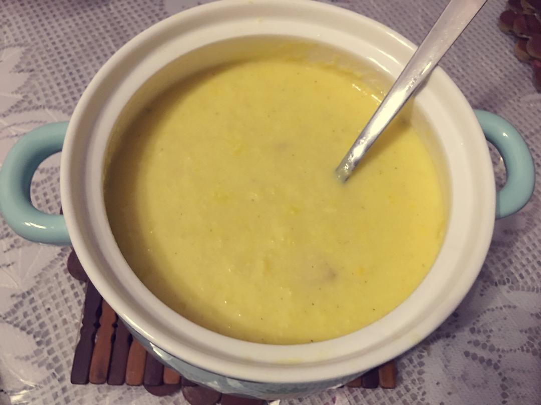 火腿玉米浓汤