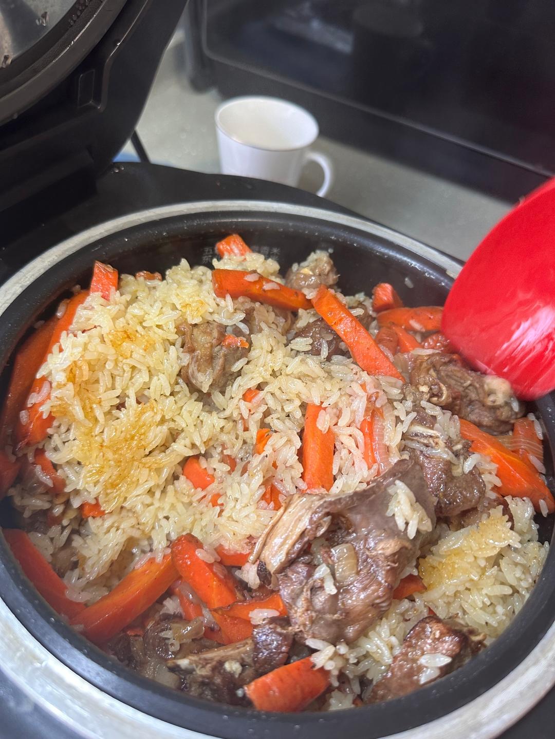 新疆家庭版手抓饭