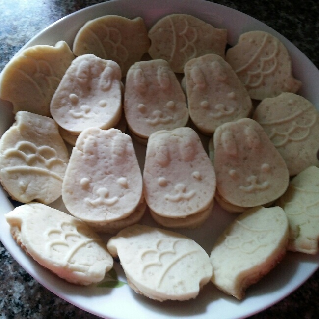 炼乳酥饼干……植物油版