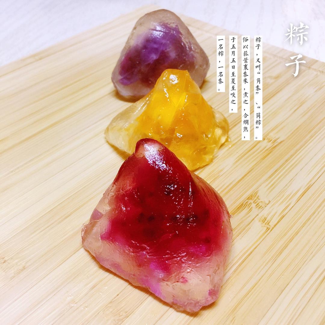 自创的星冰粽做法